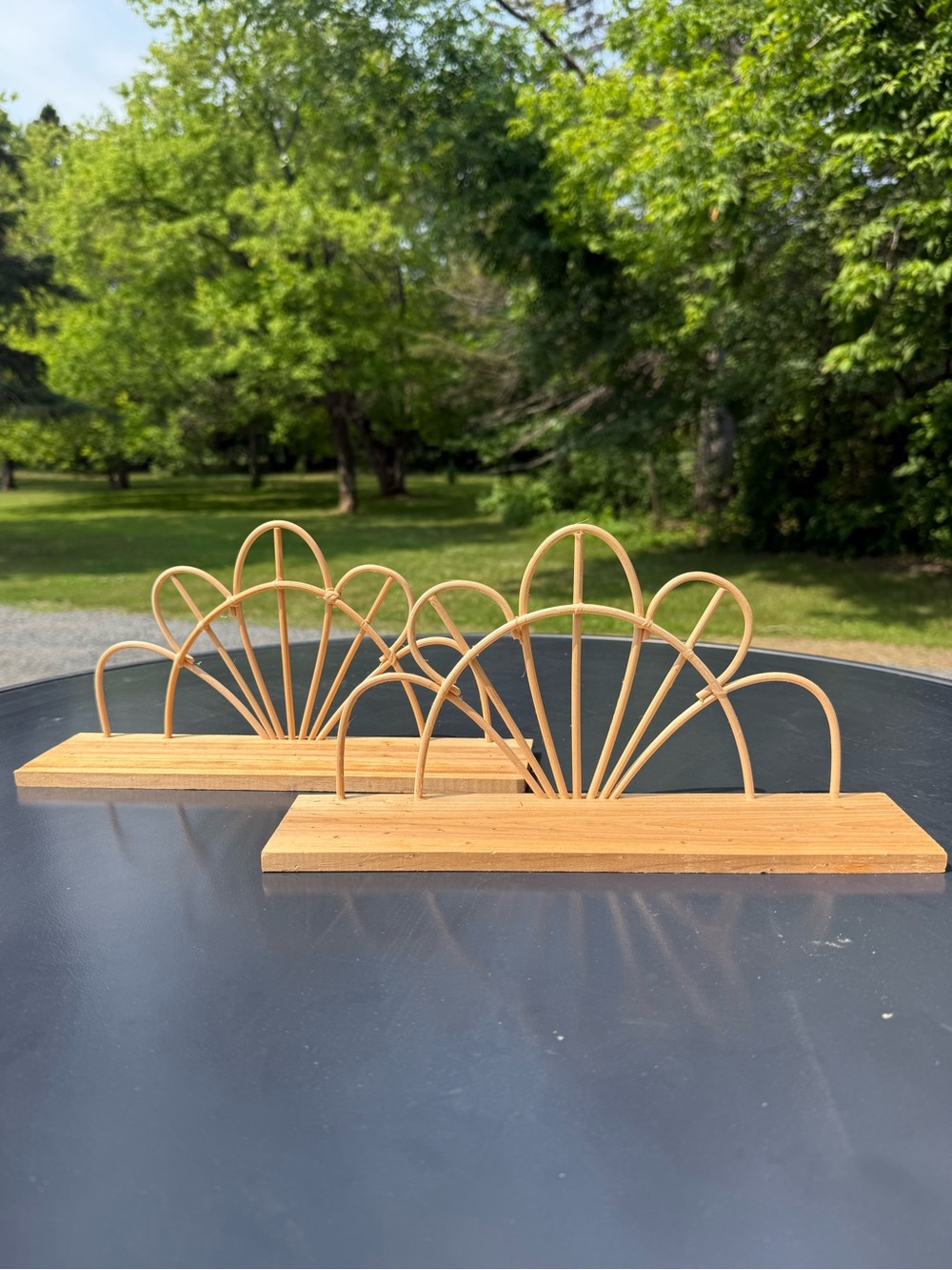 Target 2 Bullseye Playground Boho Rattan Mini Shelves Plants Windowsill Crystals
